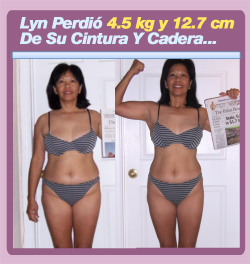 Lyn Perdio 4.5kg y 12.7 cm De Su Cintura Y Cadera...